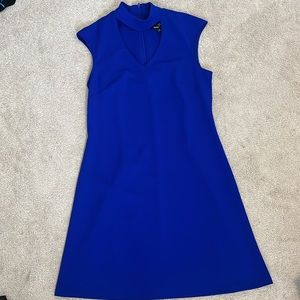 Blue formal or business dress